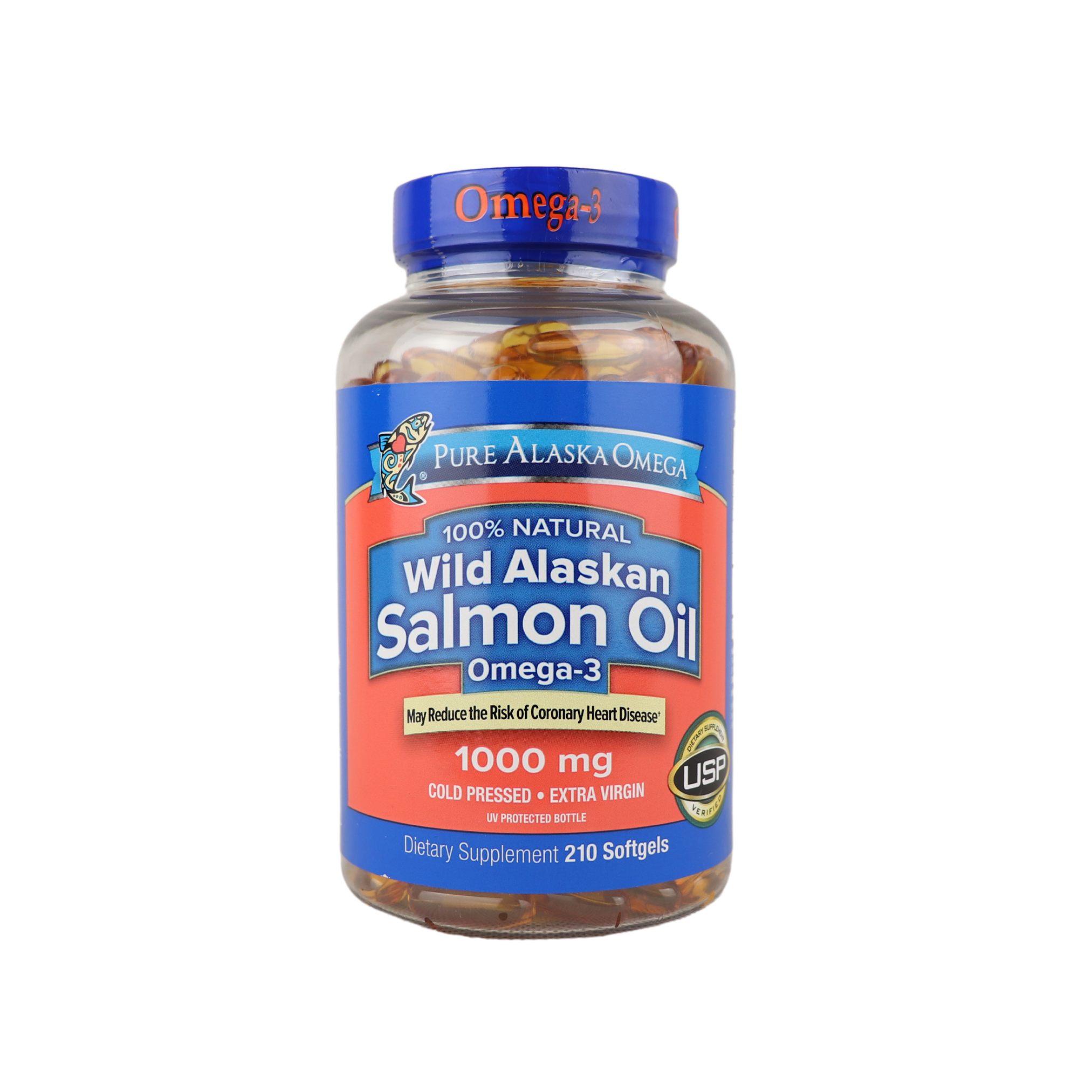 Pure Alaska Omega Wild Alskan Salmon Oil Omega-3 1000mg 210s Pure Alaska Omega Wild Alskan Salmon Oil Omega-3 1000mg 210s